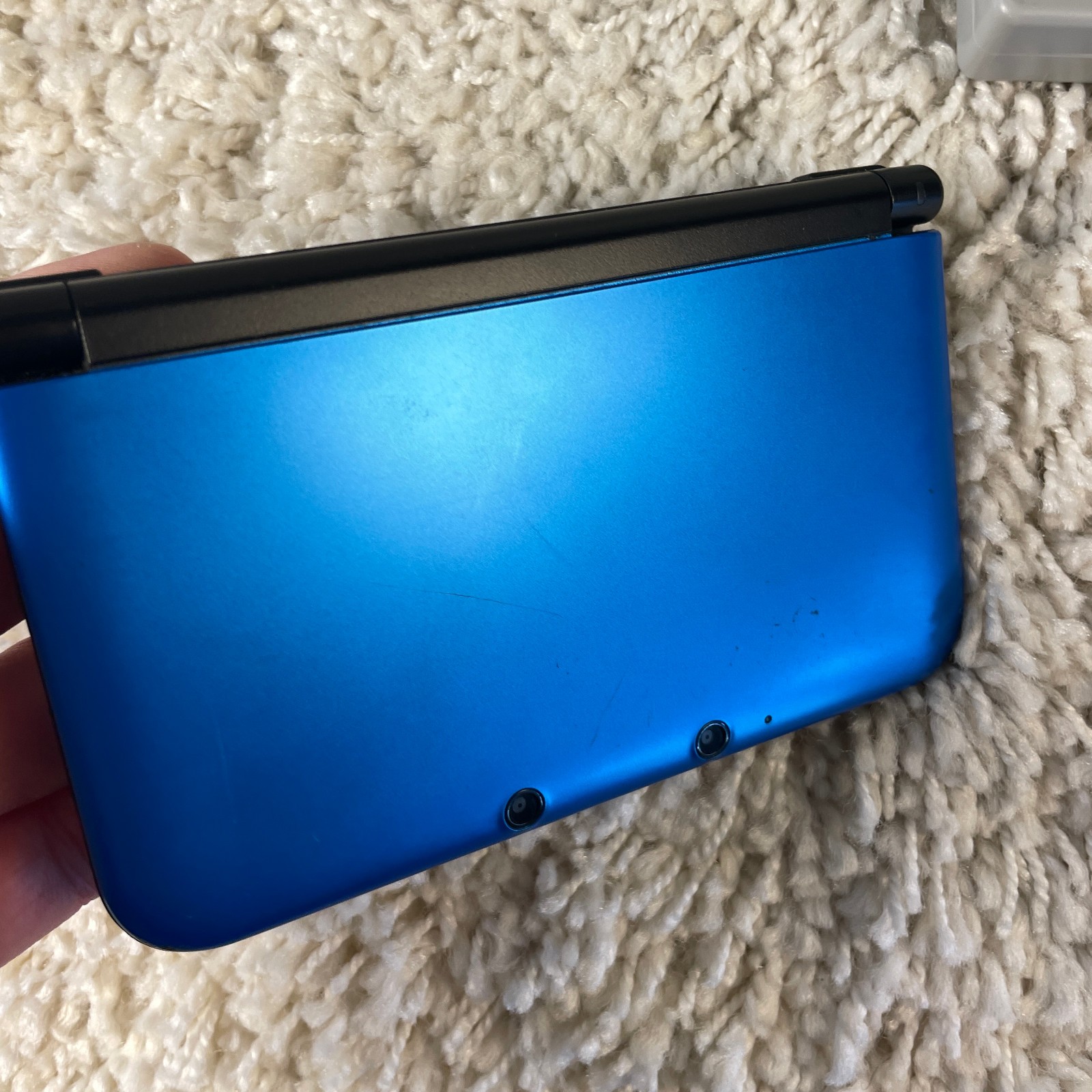 Nintendo 3DS XL Blue Black Handheld Console System SPR-001 Tested