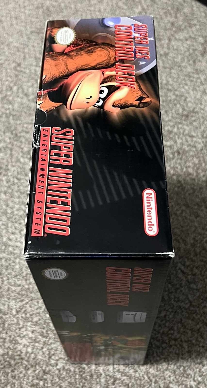 Super Nintendo Jr System Console CIB Bonus Controller Offer Variant Target SNES