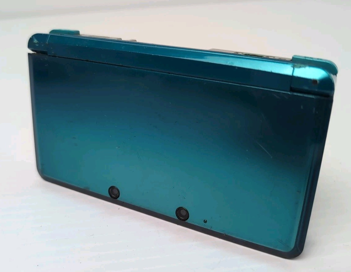 Nintendo 3DS Blue Handheld Console System CTR-001 See Pictures & Condition