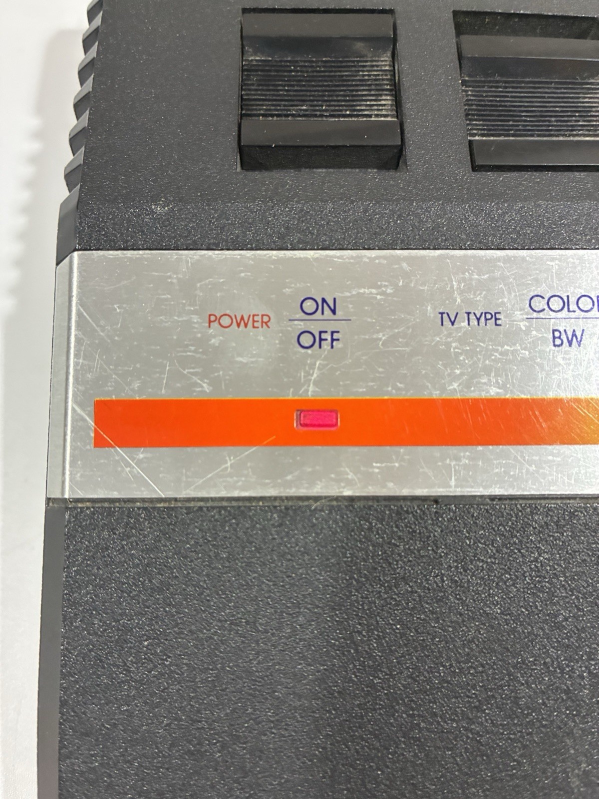 Authentic ATARI 2600 Junior Rainbow Console W Power Cord Great Cond Untested