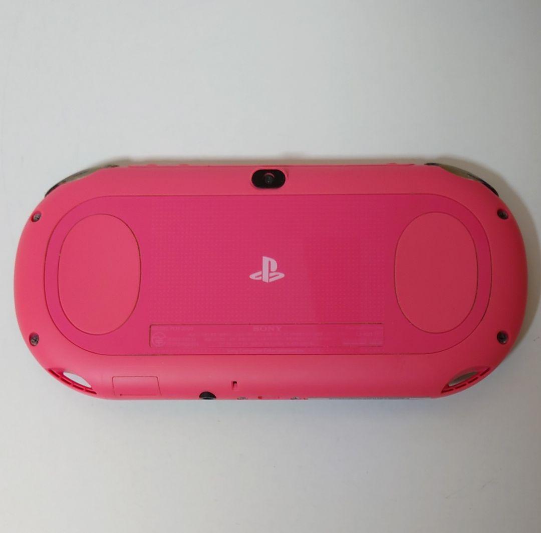 SONY PlayStation PS Vita PCH-2000 ZA15 Wi-Fi Pink Black Console Working Tested
