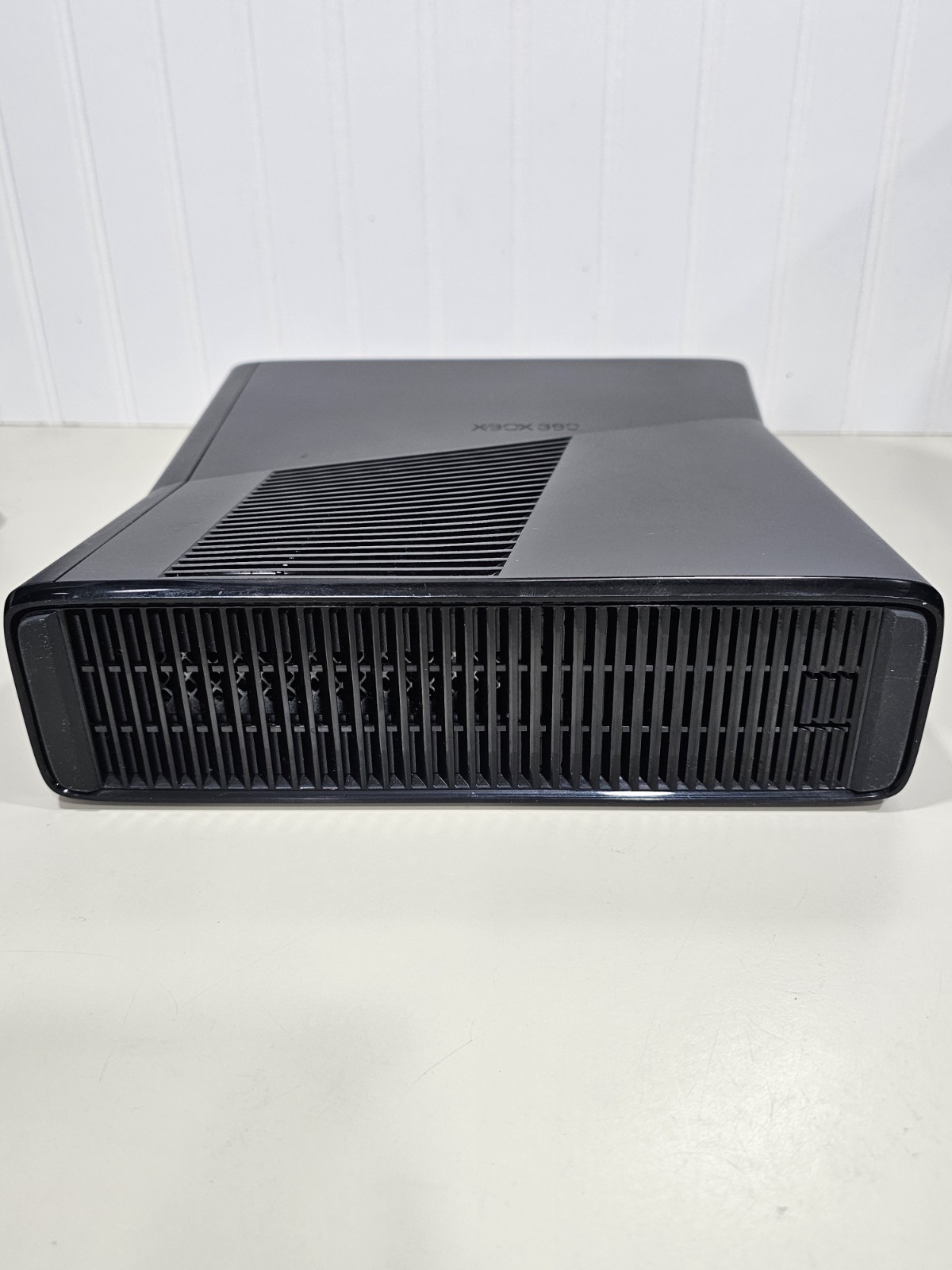 Microsoft Xbox 360 Only S Slim Black 250GB Console Only 1439 Reset Tested….