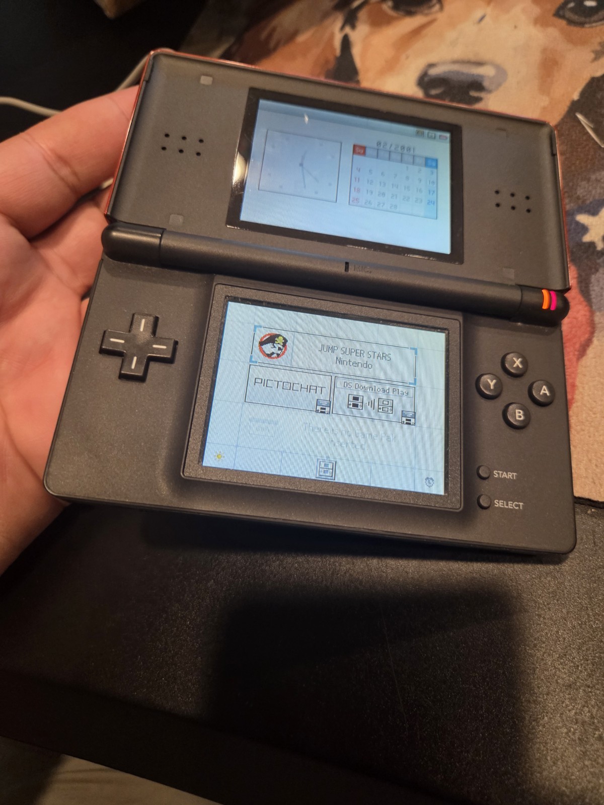 Nintendo DS Lite USG-001(JPN) Red Handheld Console w/ Stylus Only