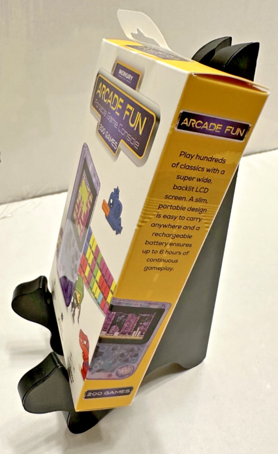 Merkury Innovations Arcade Fun Portable Game Console 200 Games 2025 (New/Sealed)