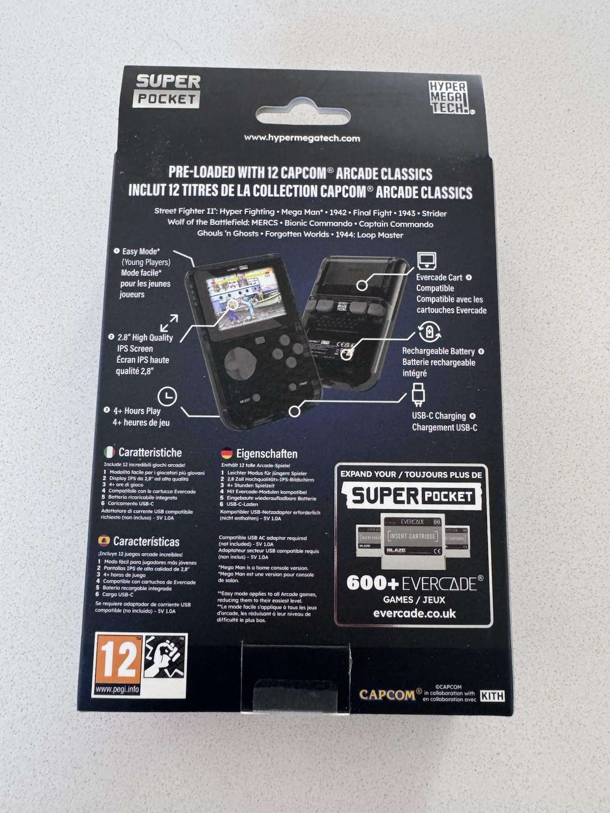 New Kith x Capcom | Hyper Mega Tech Super Pocket – In Hand