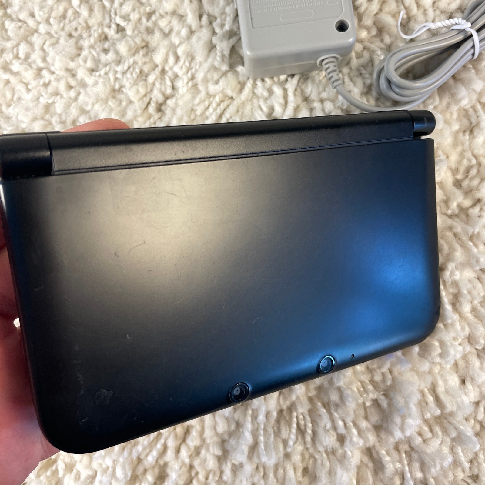 Nintendo 3DS XL Black Handheld Console System SPR-001 Tested