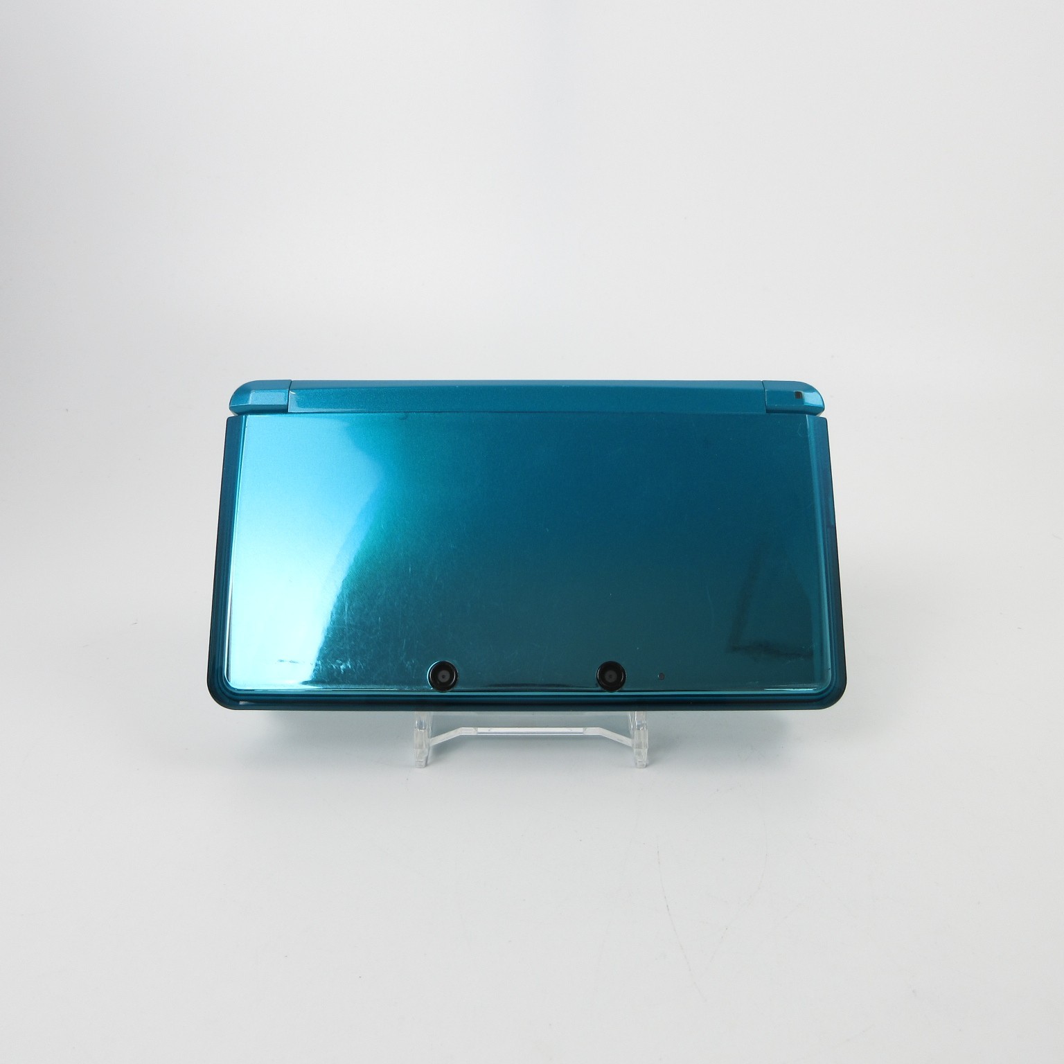 【Very Good】Nintendo 3DS Aqua Blue Console ONLY Japanese Edition #ReRe0525/01