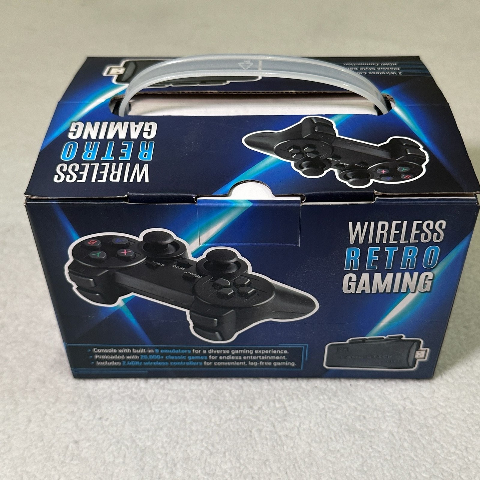 GameStick Game Stick Lite Retro Microconsole 2 Wireless Controllers 4K HDMI