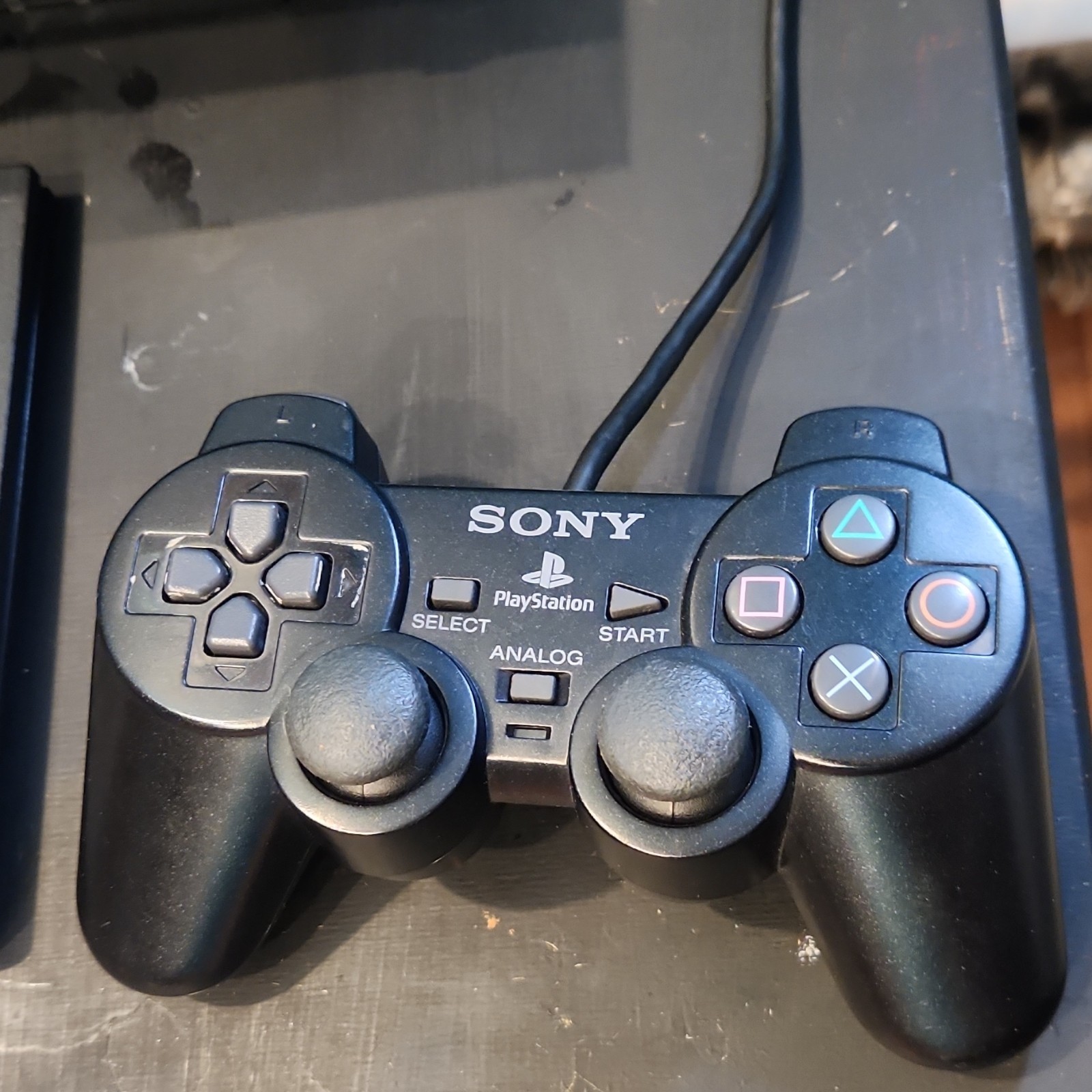 Sony PlayStation 2 SCPH-50001 Black Console NTSC w/ Controllers, 8MB Card