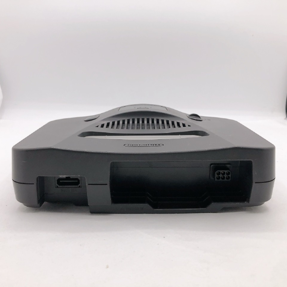Nintendo 64 Console Black Controller N64 Made in Japan Tested