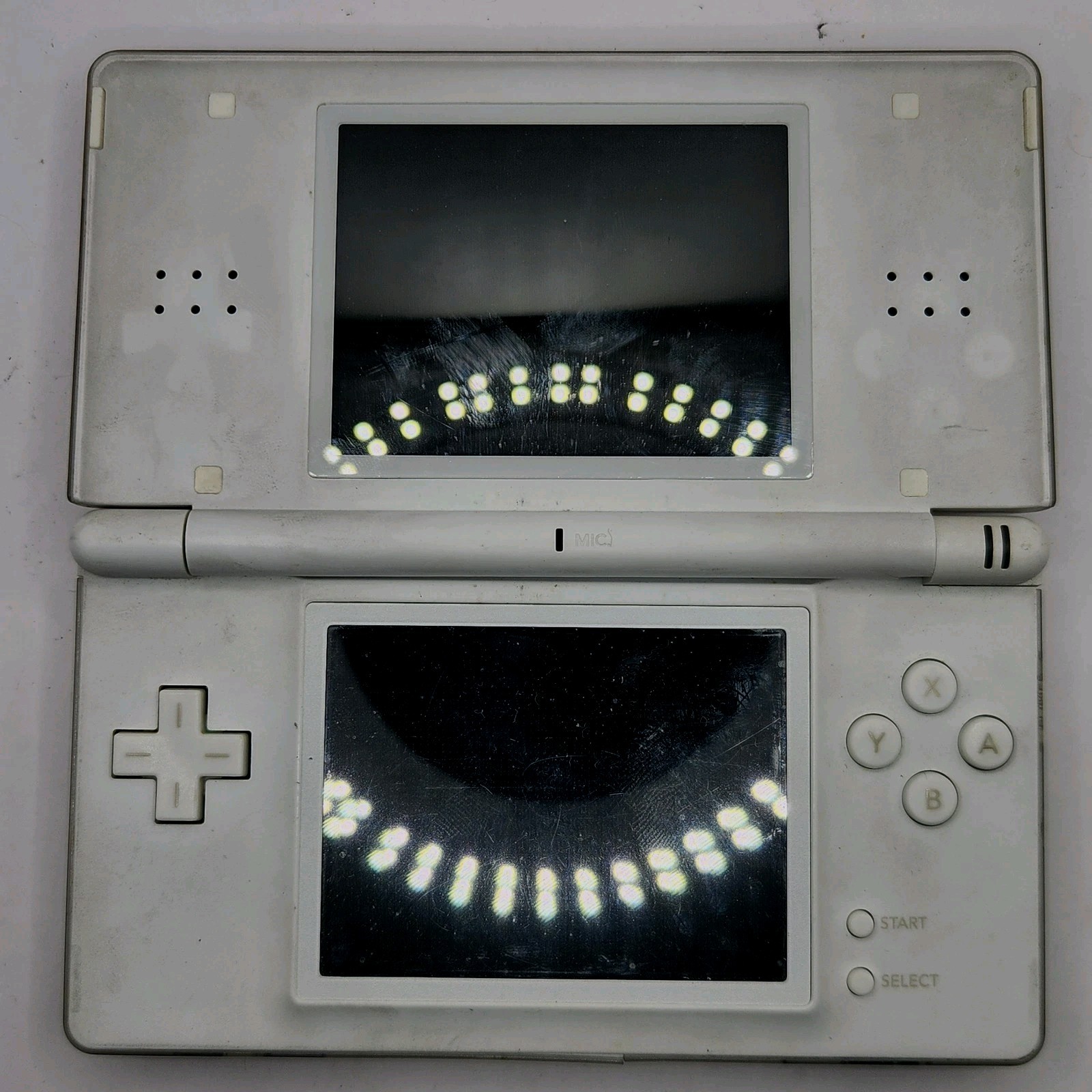 Nintendo DS Lite USG-001 White Handheld Official Gaming System – Working READ