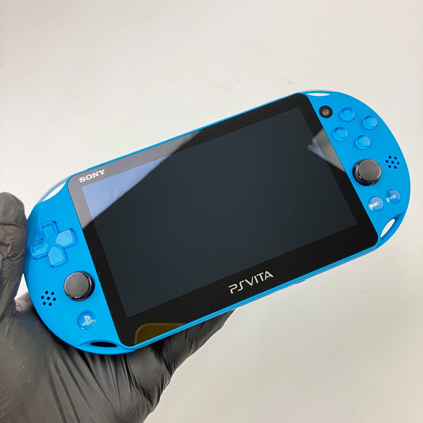 Excellent+ PS Vita PCH-2000 Aqua Blue Console Only PlayStation Region Free 3