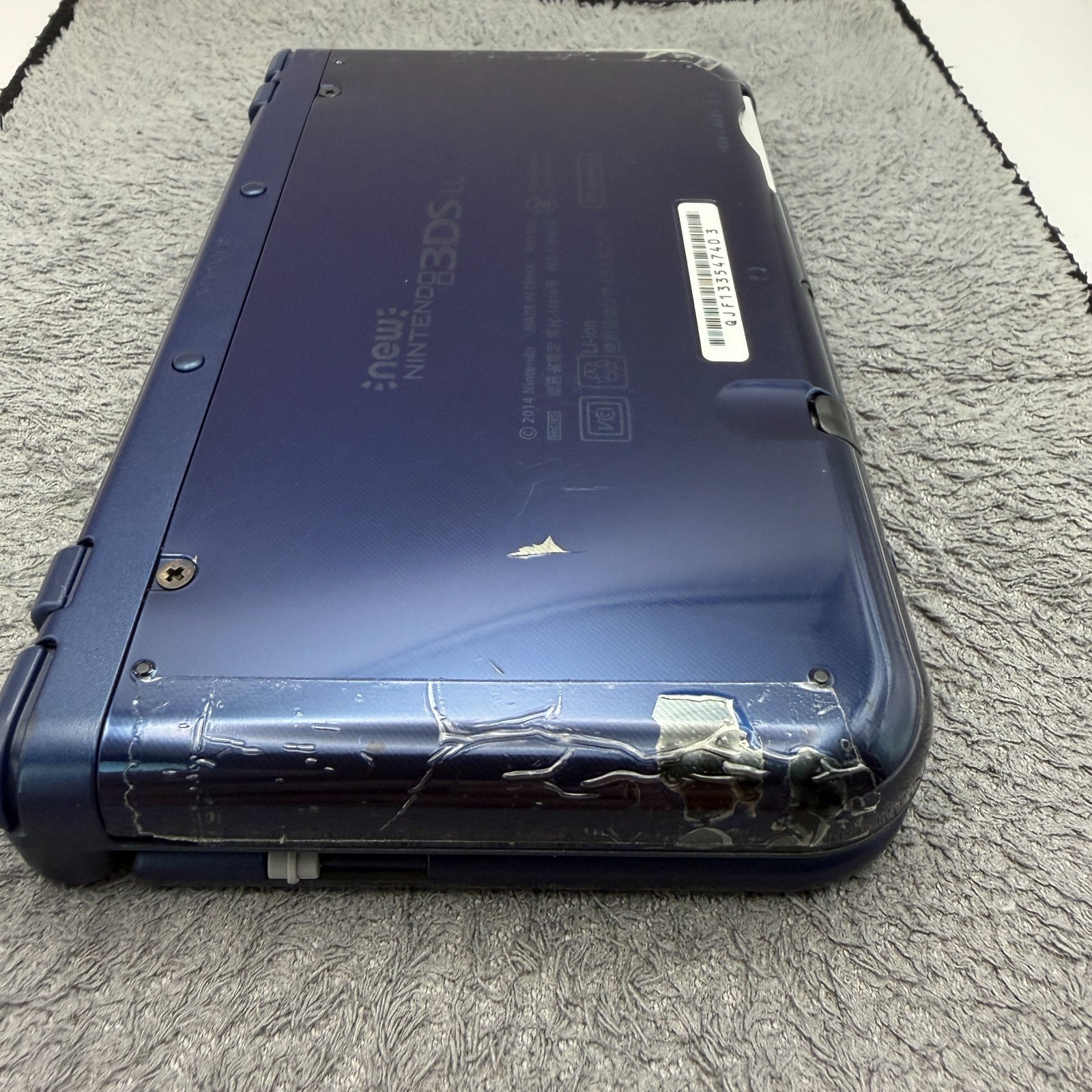 【Excellent5】Nintendo NEW 3DS LL XL Blue Handheld Used Game Console From Japan