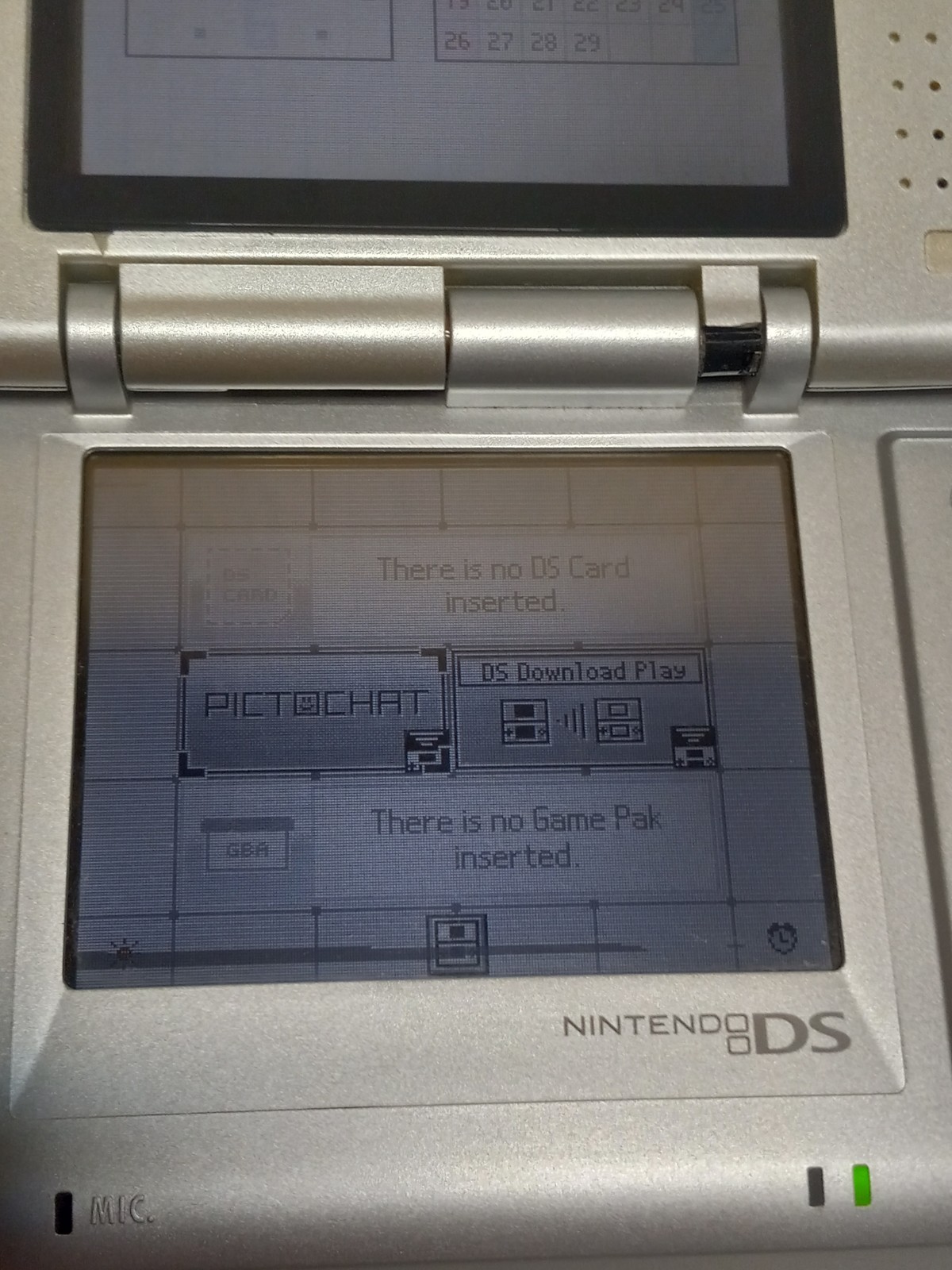 Japanese Nintendo DS Fat NTR-001 (Silver) – Tested Working + Charger & Stylus