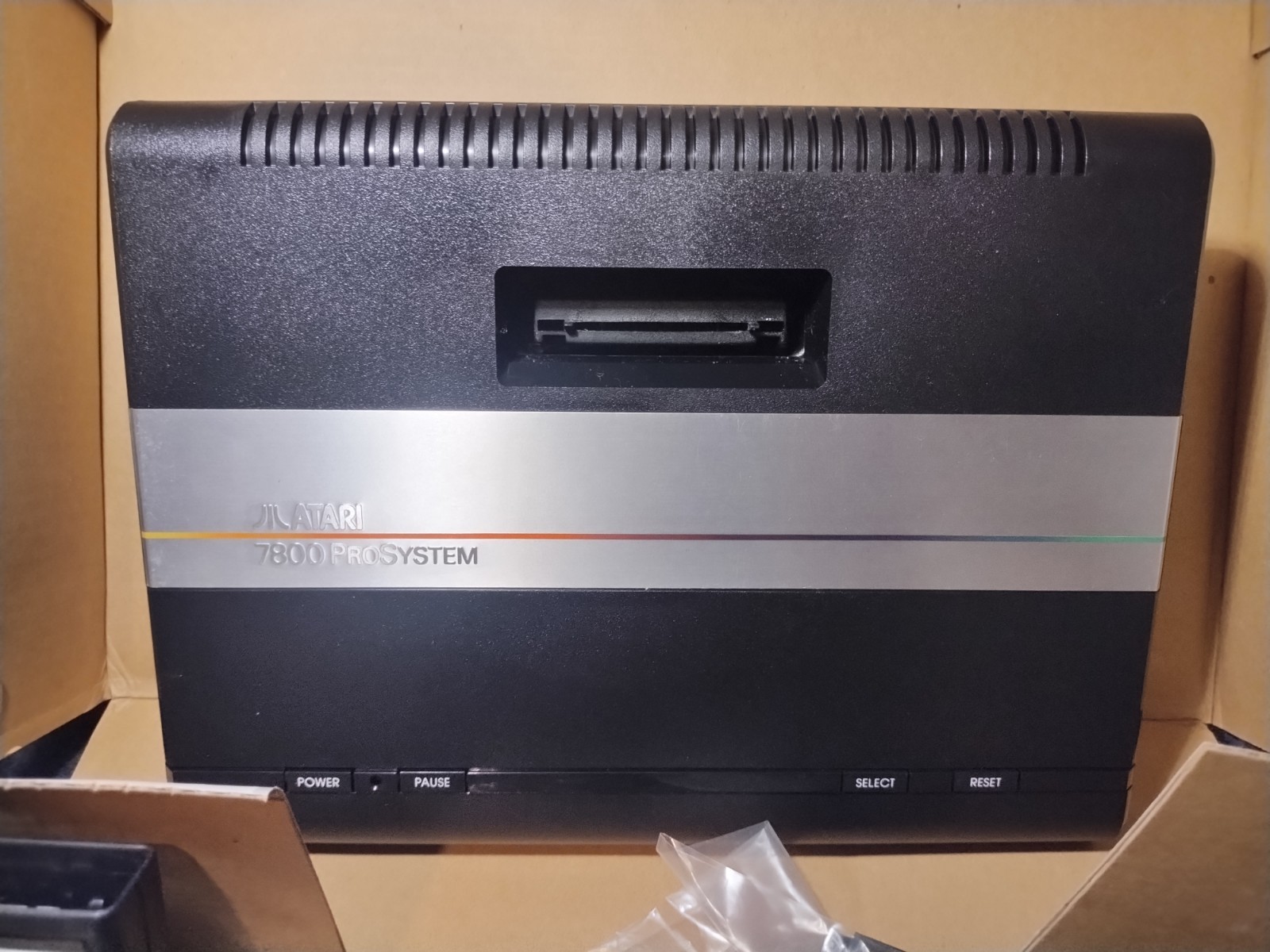 Atari 7800 Console System in Box Excellent Condition Matching Serial #