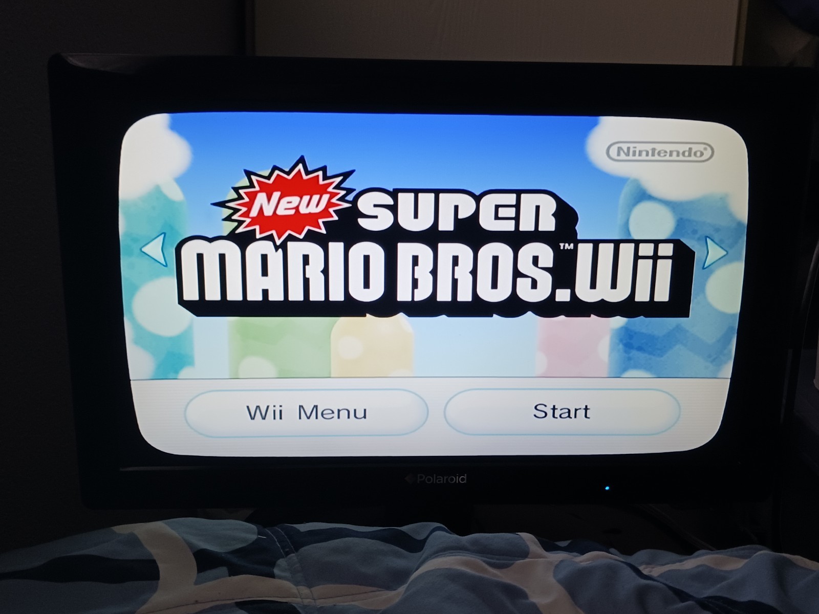 Nintendo Wii RVL-101 Black Console Bundle New Super Mario Bros Wii GameCube