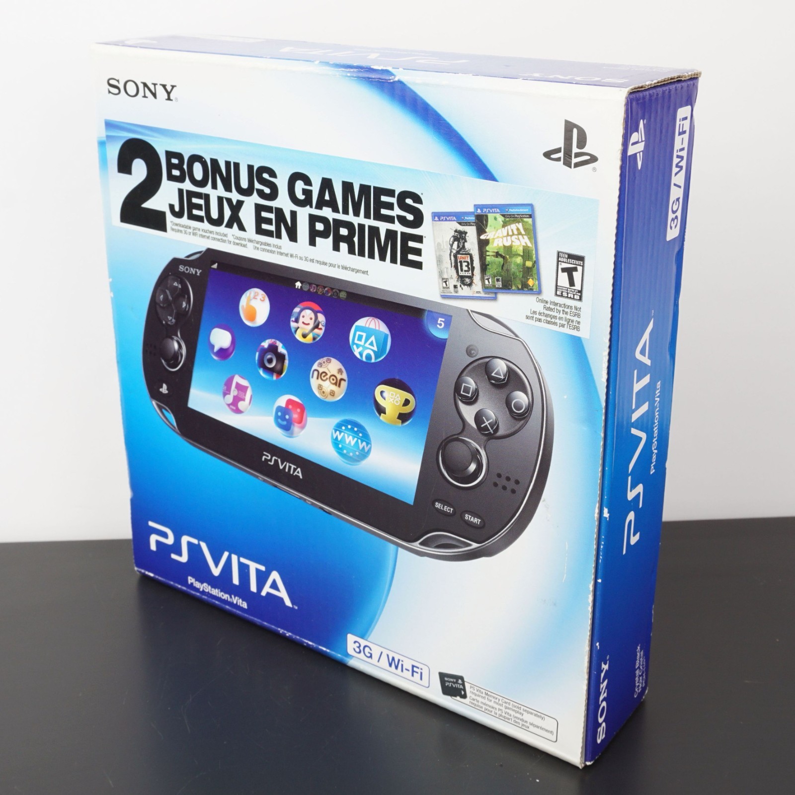 Sony PlayStation Vita 3G/Wi-Fi Console North America PCH-1001 NEW! ULTRA RARE!