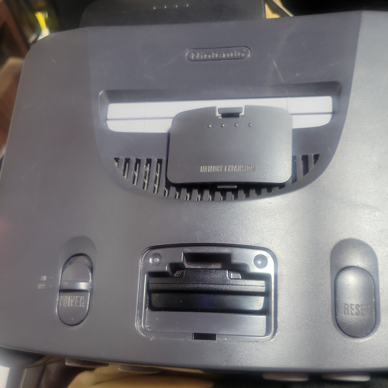 Nintendo N64 System Console Console With Jumper Pack Power Cord Cleaned Tested
