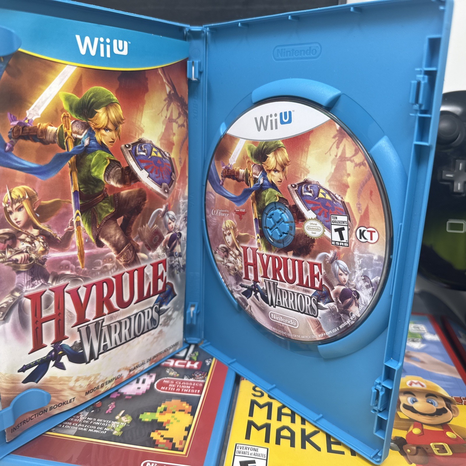 Nintendo Wii U Bundle With 11 Games Tested And Working