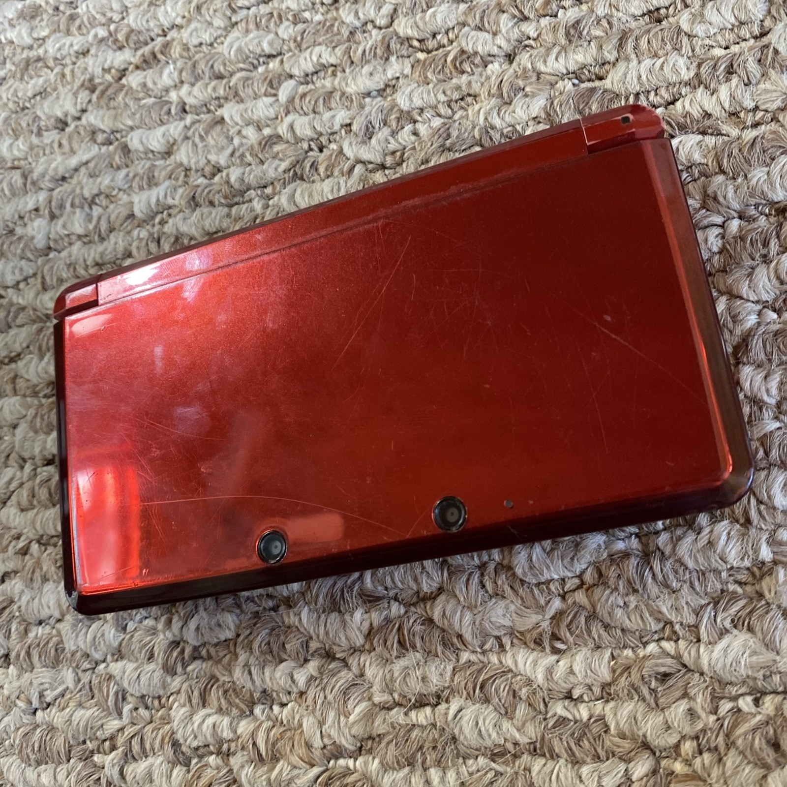 Red Black Nintendo 3ds CTR-001 Lot Of 2 Different Issues READ