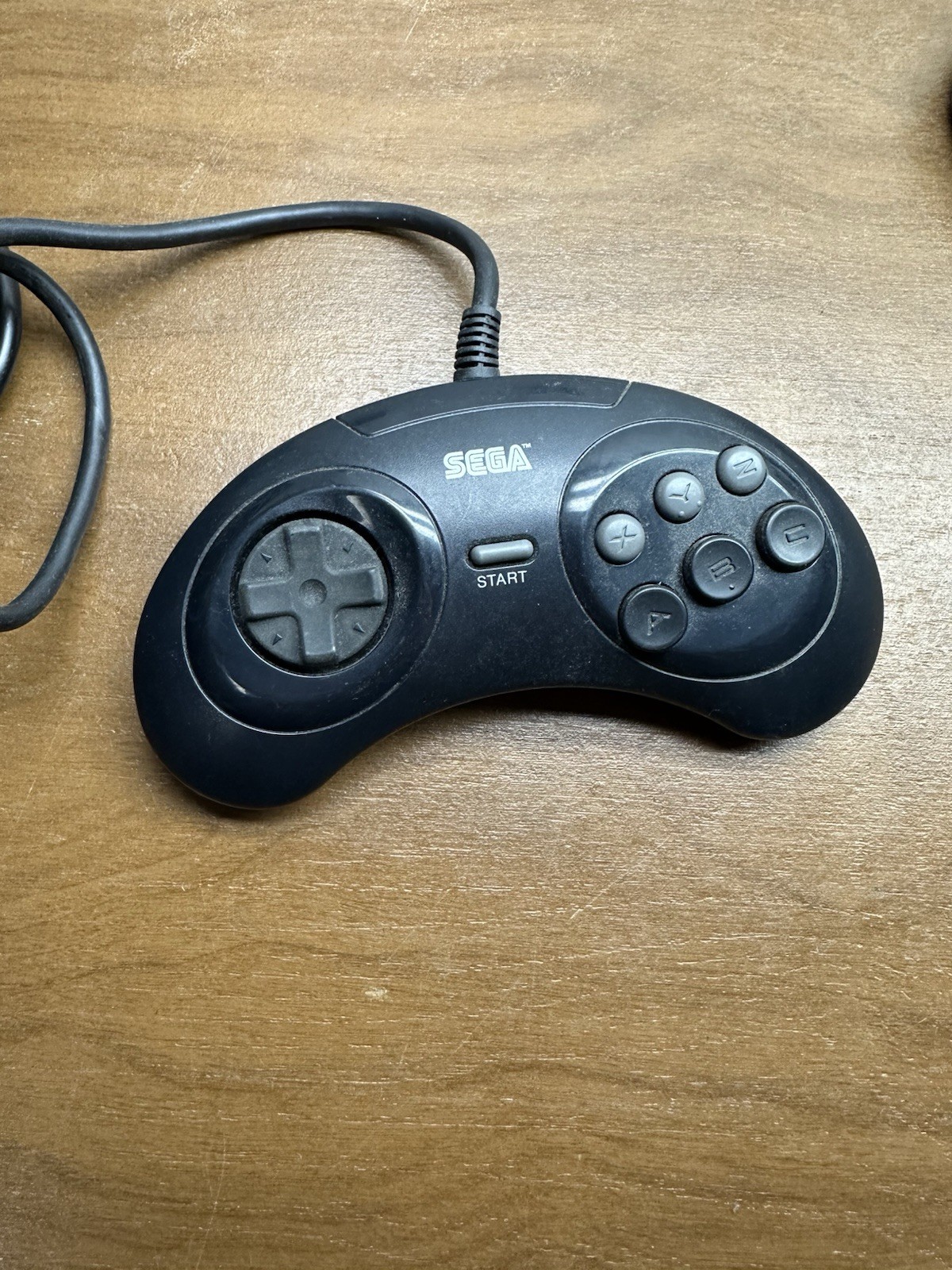 Sega Genesis Model 2 Mk1631 Console System Bundle Cords Game 2 Controllers Read
