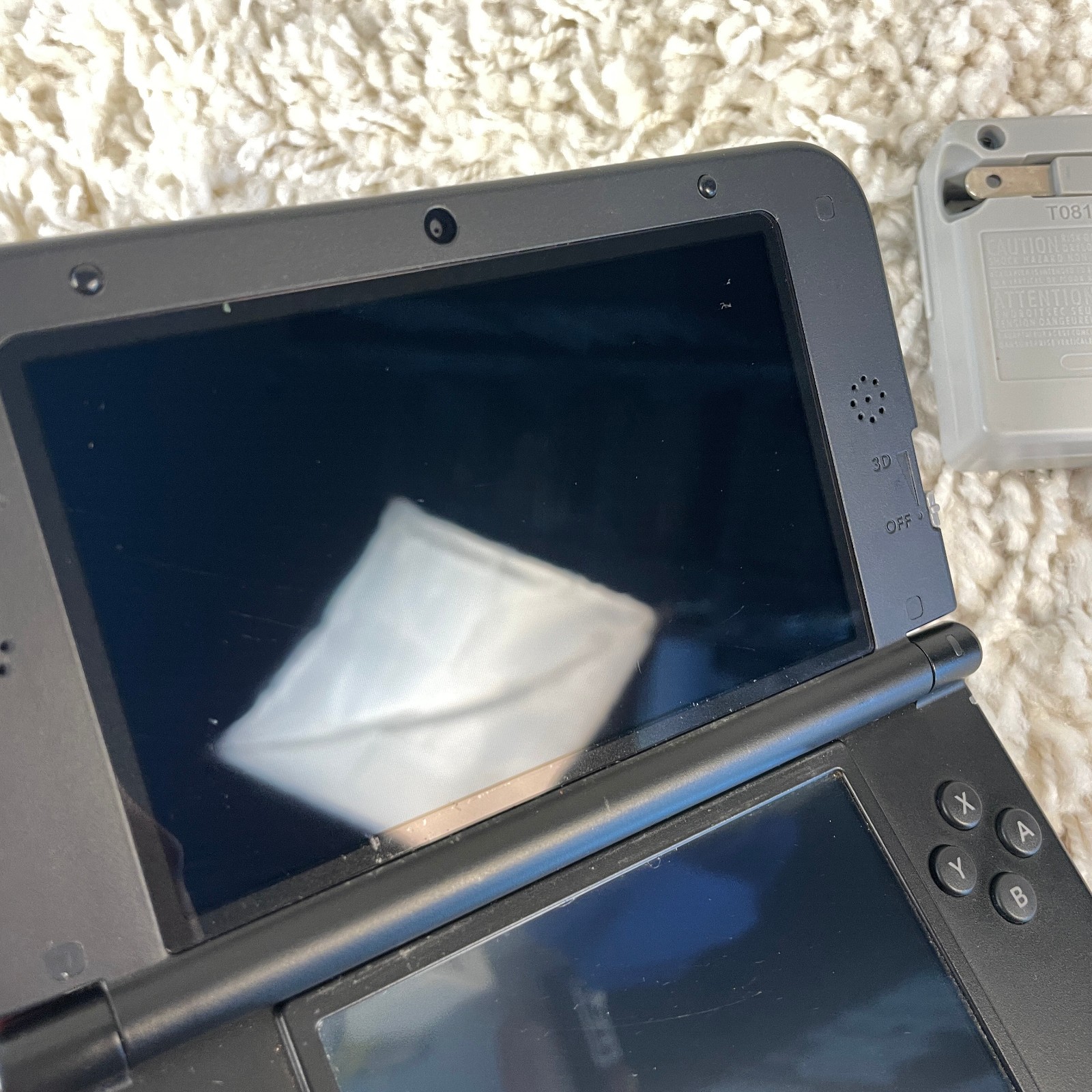 Nintendo 3DS XL Blue Black Handheld Console System SPR-001 Tested