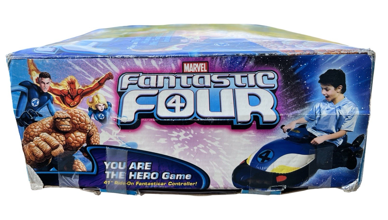 Vintage Senario Fantastic Four 4 Plug & Play Ride On Video Game 2007 Tested