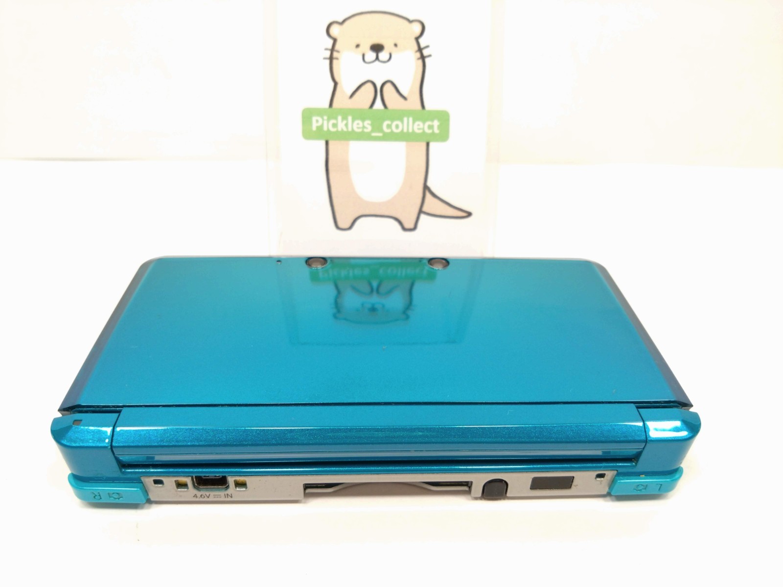 3DS Aqua Blue CTR-001 w/Stylus 4GB Language Japanese Tested Nintendo 0314H