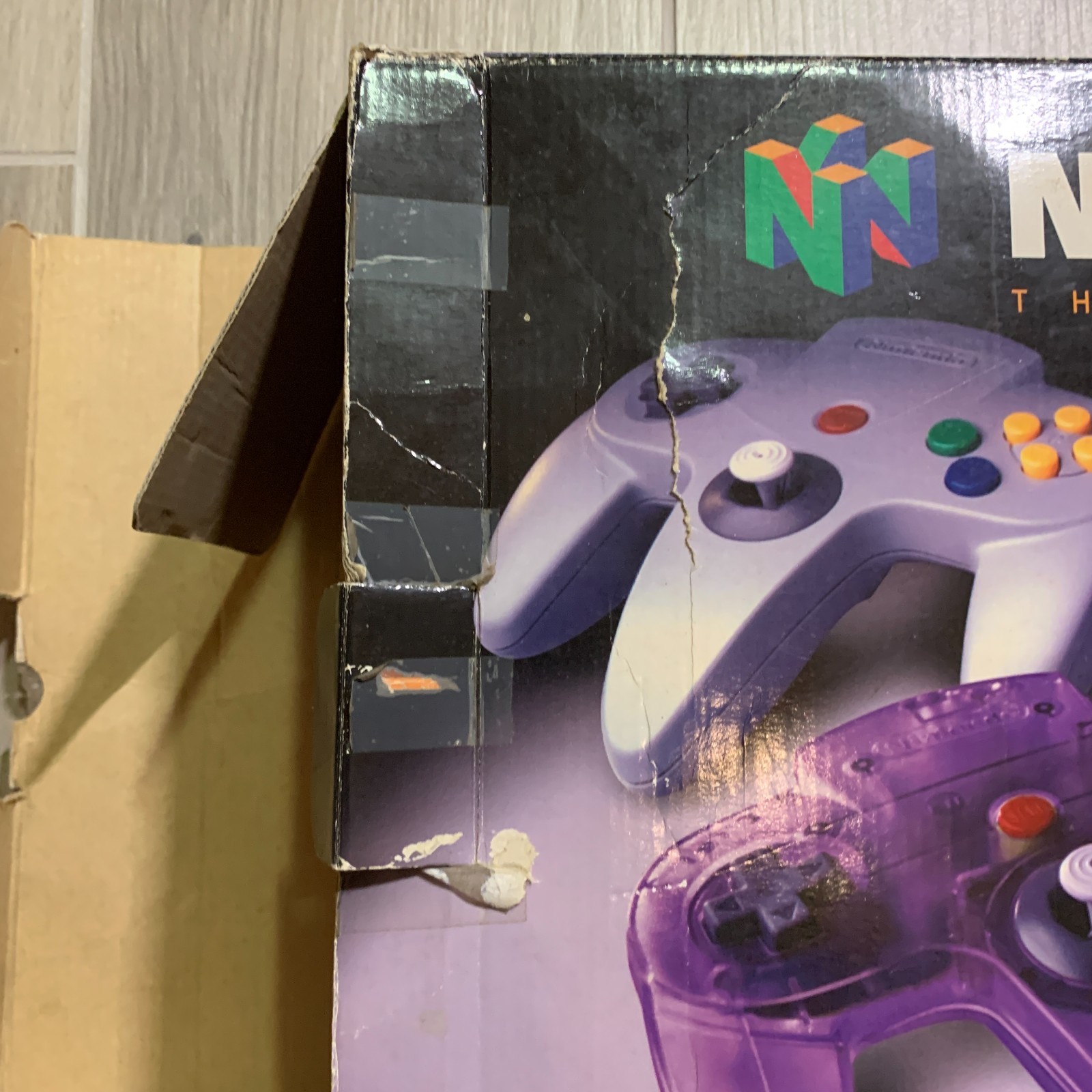 Read – Nintendo 64 N64 Console CIB No Inserts W/ Atomic Purple Controller Tested
