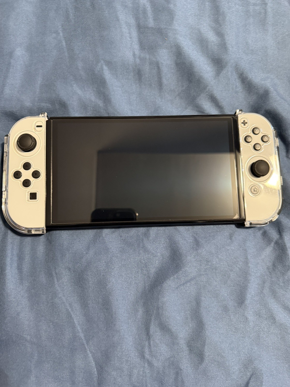 Nintendo Switch OLED Game Console White and Black With 8 Games