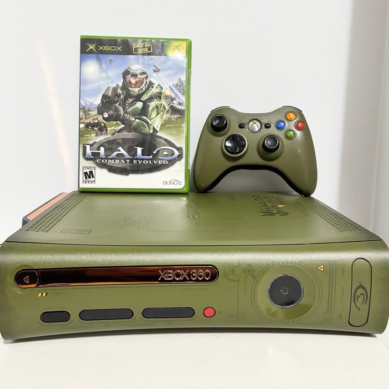 Microsoft Xbox 360 Halo 3 Special Edition Console Bundle – Excellent Condition