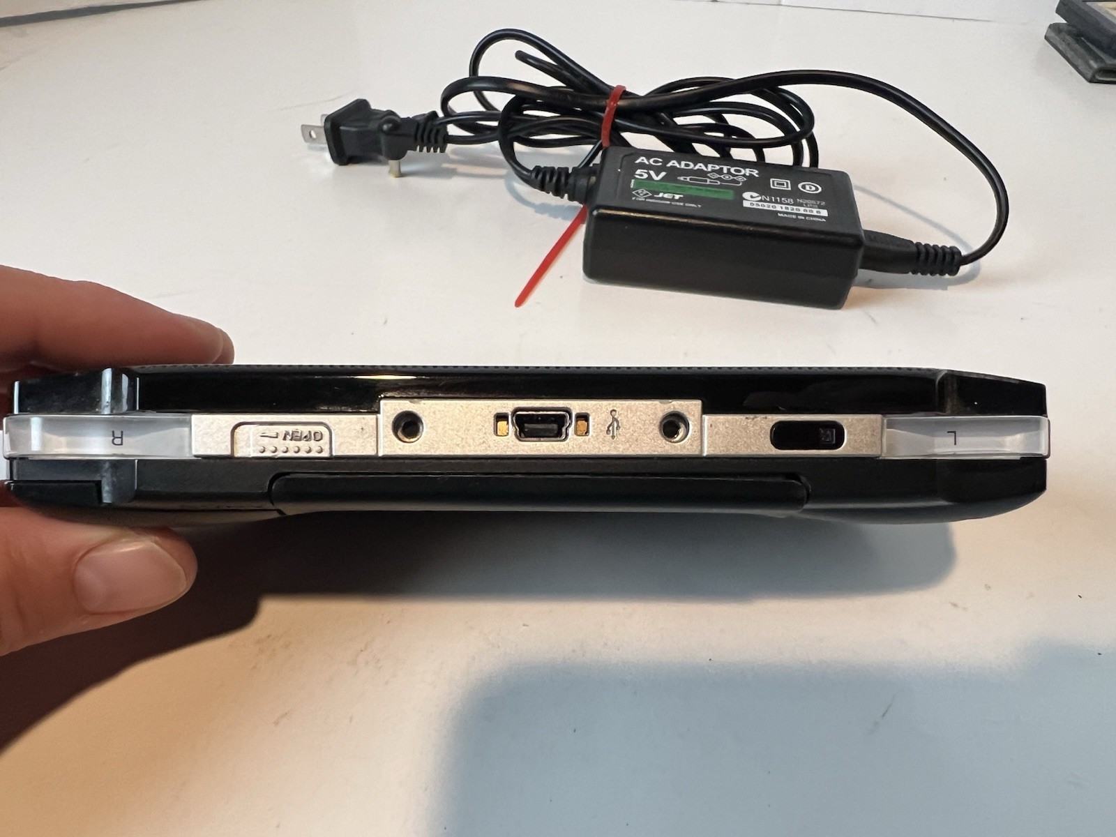 Sony PSP 1001 Black Console w/ Charger, Tested & Working- New Battery