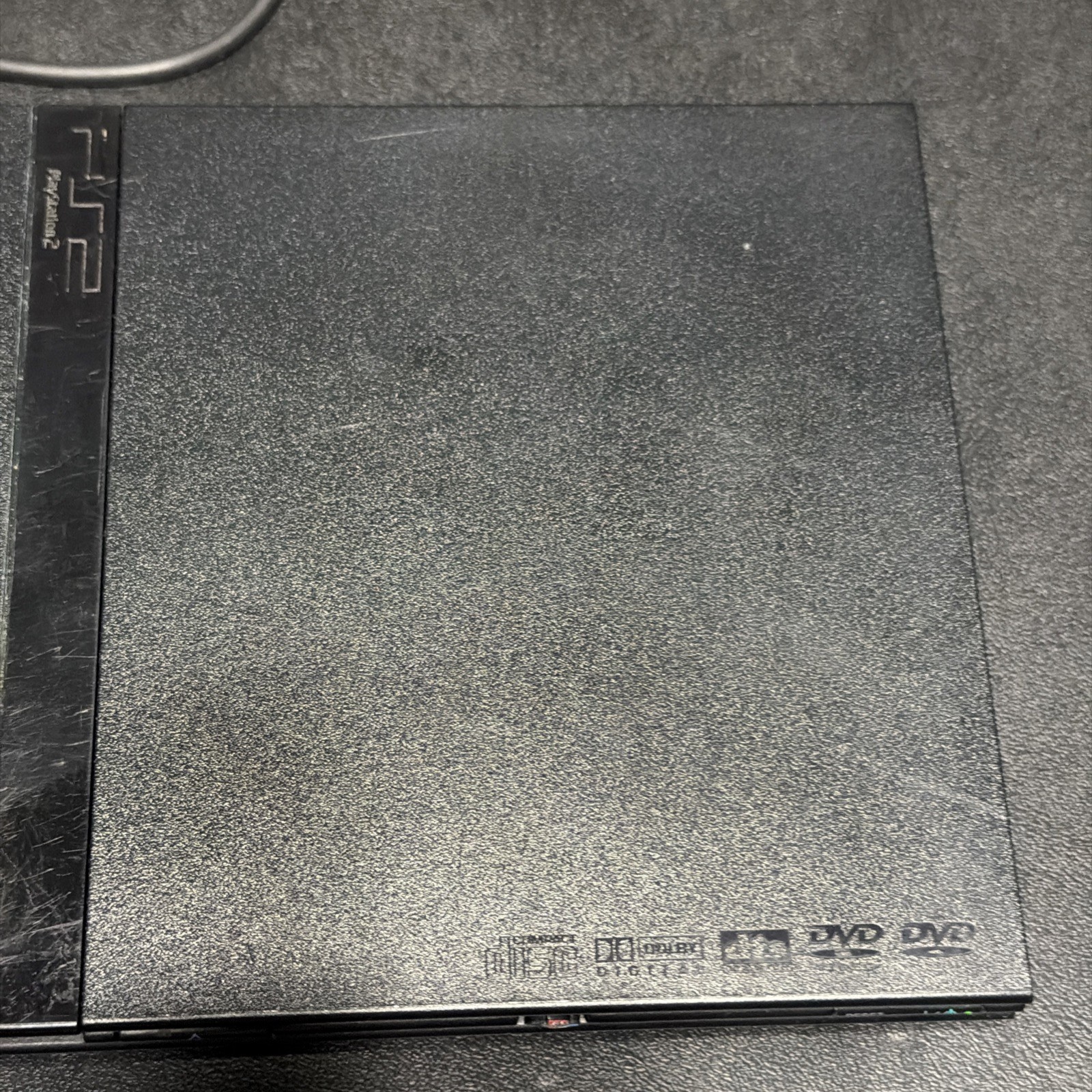 Sony PlayStation 2 Slim Console – Black Tested & Working WOOT WOOT SCPH-75001