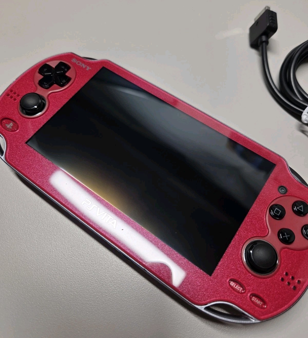 Sony PlayStation PS Vita OLED (PCH-1000) Cosmic Red *Tested/Working-Please Read*