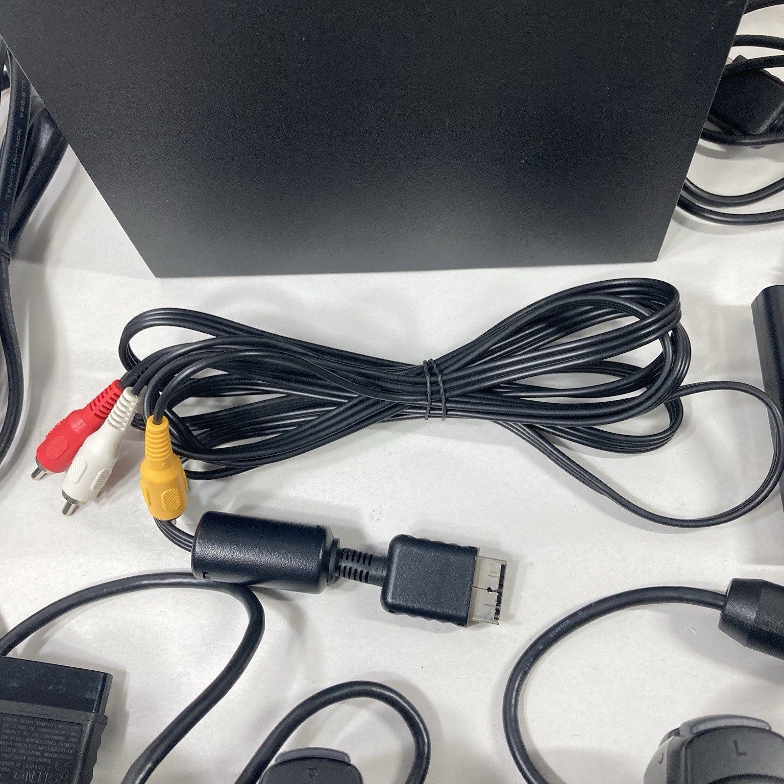 Sony PlayStation 2 50001 Model 2 Controllers & All Cords Tested and Working