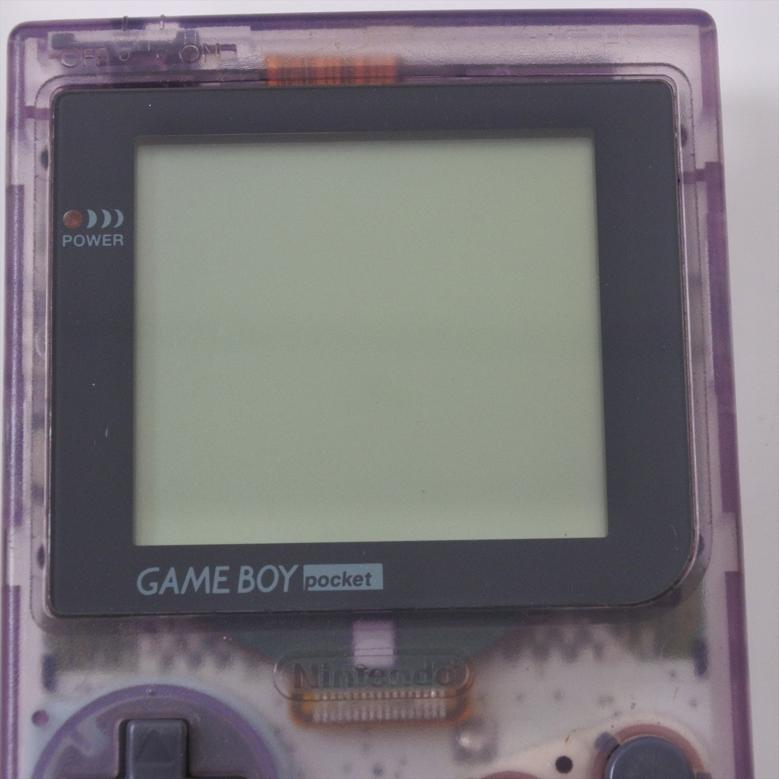 Gameboy Pocket CLEAR PURPLE Console MGB-001 Boxed Nintendo CHINA MH15650545 gb