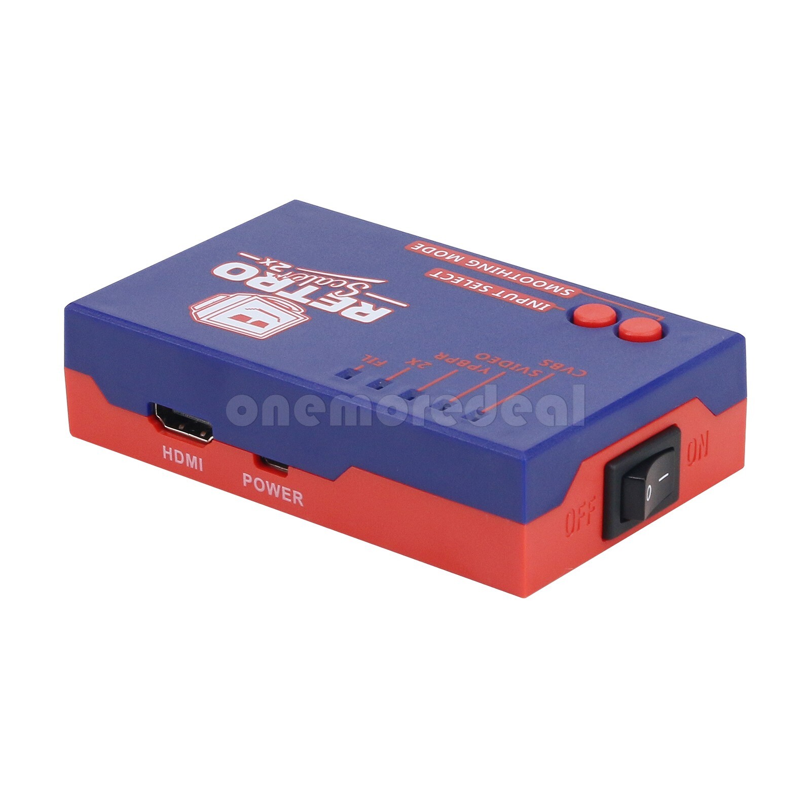 RetroScaler2x AV Converter & Line-Doubler AV to HDMI for PS2/N64/NES/Dreamcast