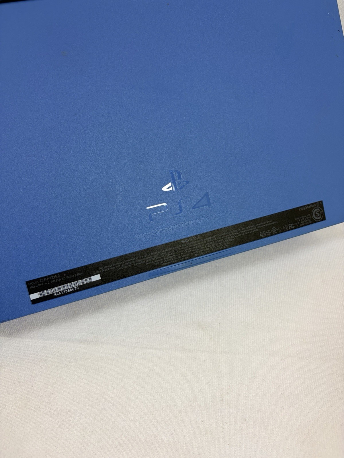 Sony PlayStation 4 PS4 Uncharted Edition Console Only W Power Cable Tested