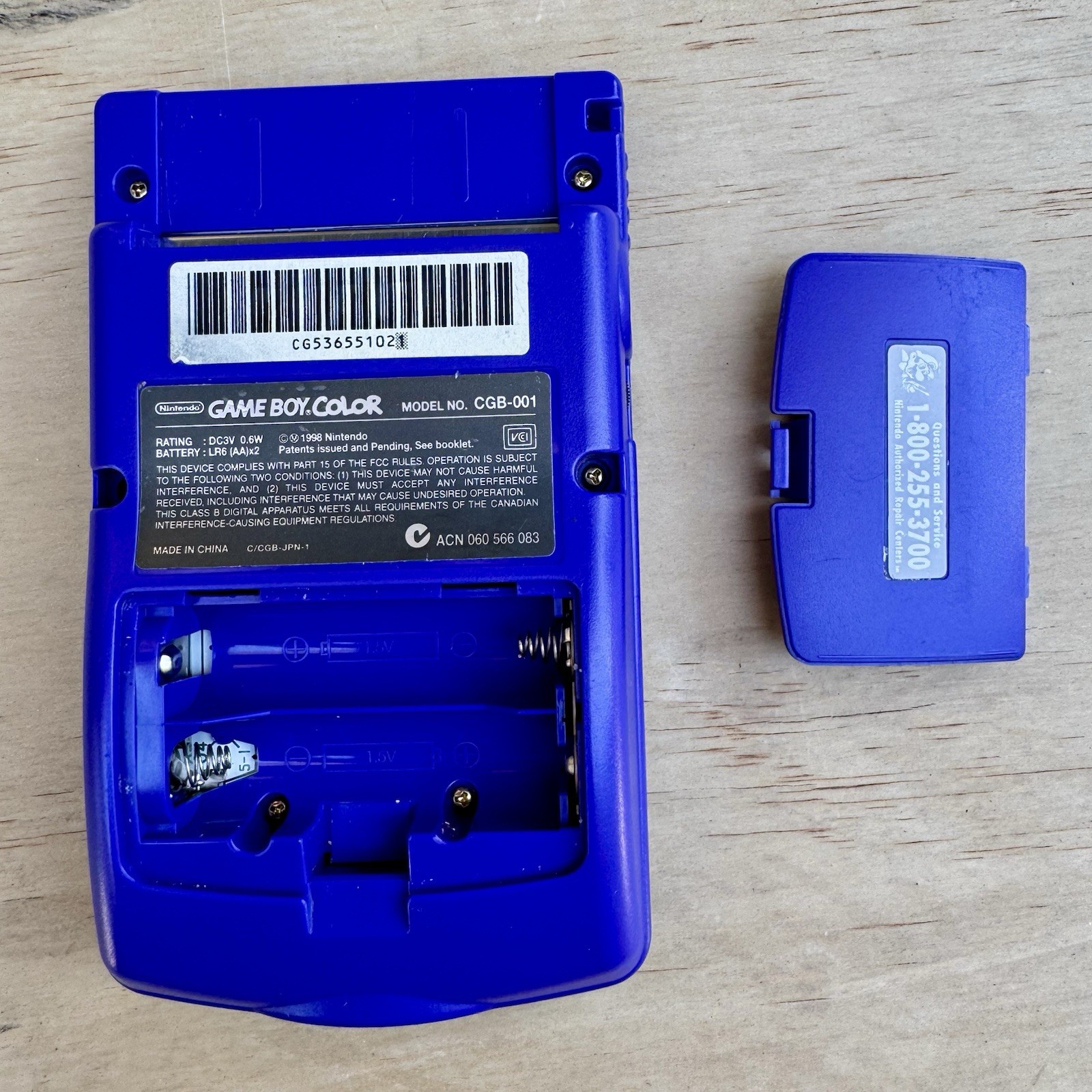 Nintendo Game Boy Color Grape (Purple) – Tested Working