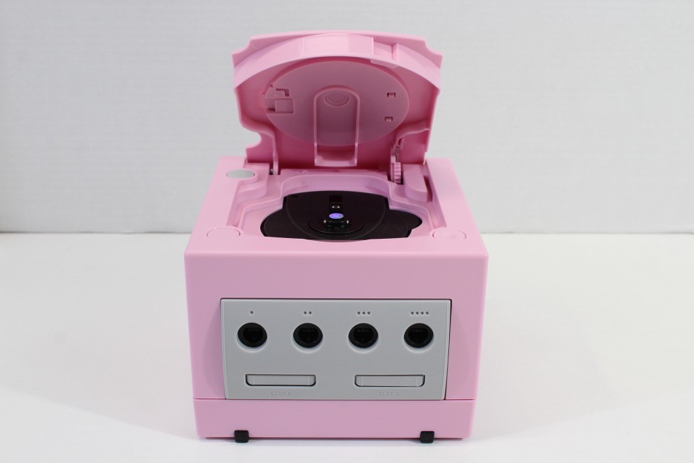 Nintendo Gamecube Console Pastel Pink NTSC-U/C DOL-001 GC RGB LED PLAY US GAME