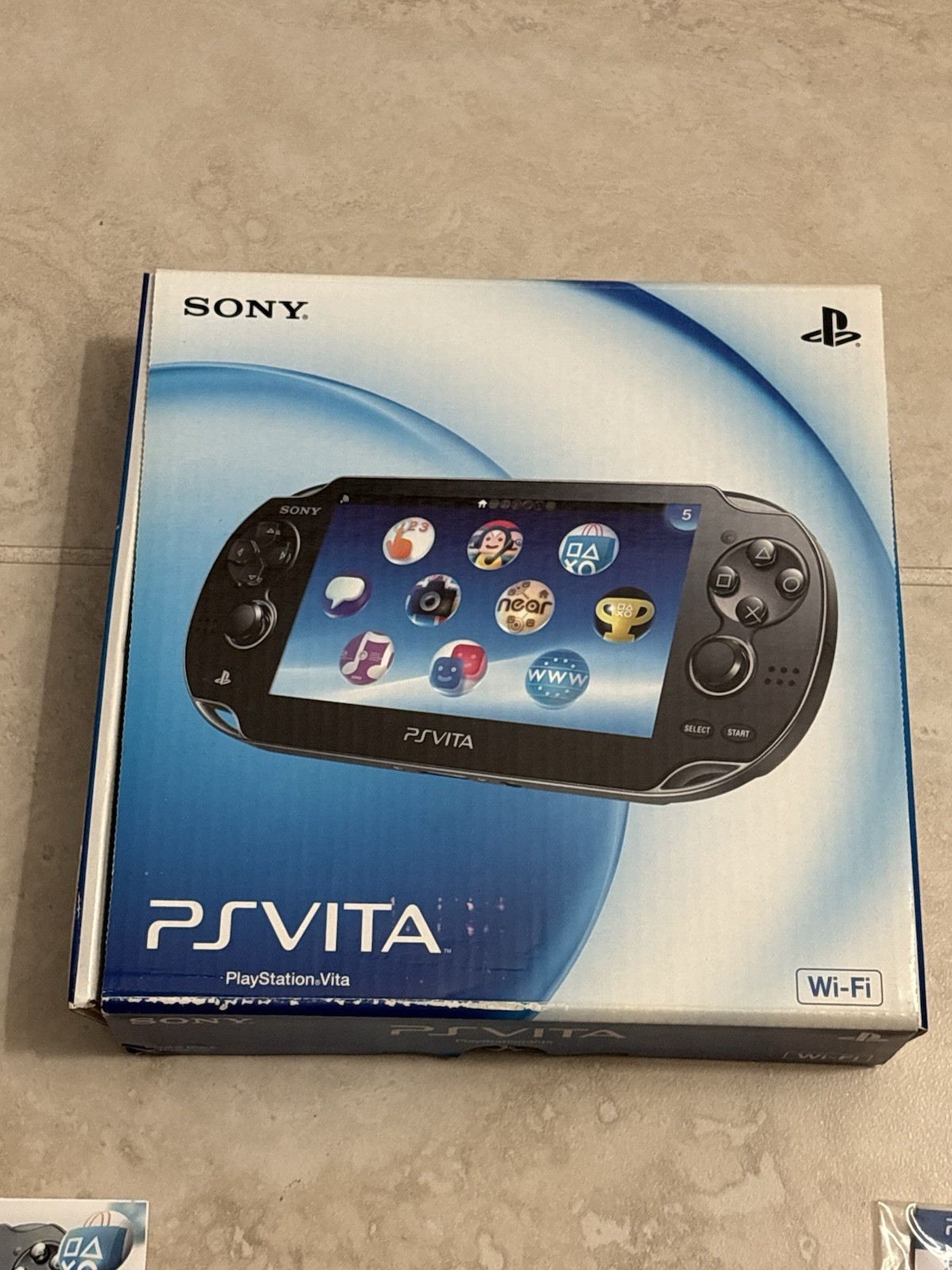 Sony PS Vita PCH-1000 1100 Complete In Box – Black 8GB Very Good Condition