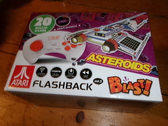 New atari flashback Blast Asteroids Classic Video Game Console HDMI Wireless