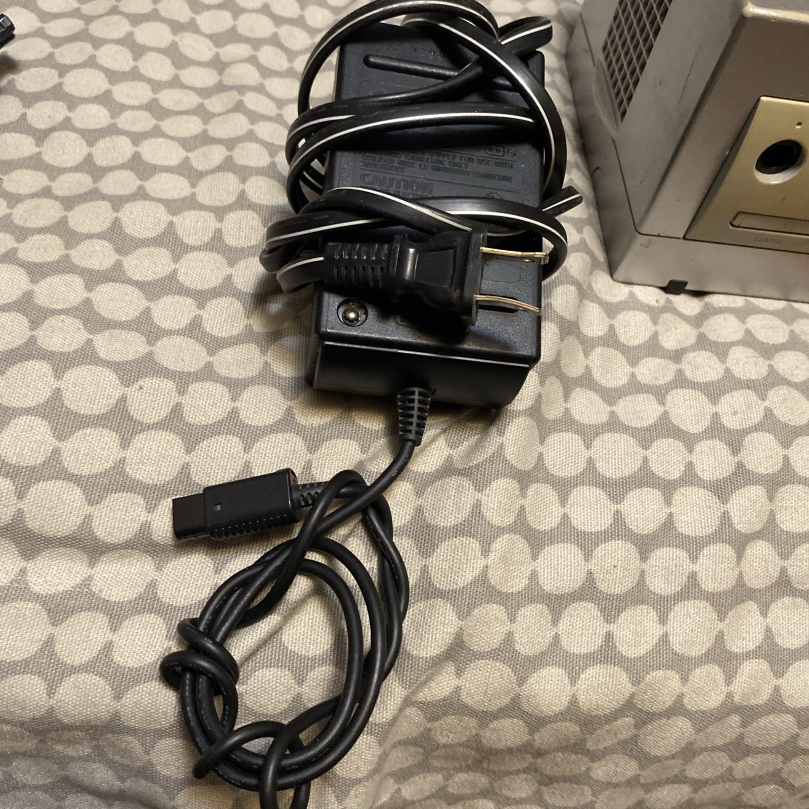 Platinum GameCube Works With Two Controllers Original Cords Tested Read