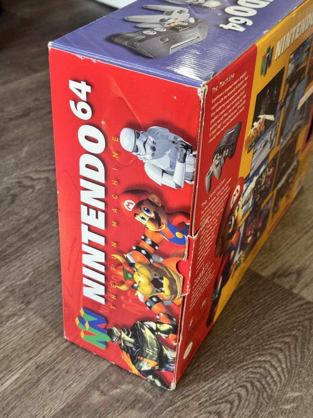 Nintendo 64 N64 Console + Super Mario 64 CIB Bundle Tested & Working!