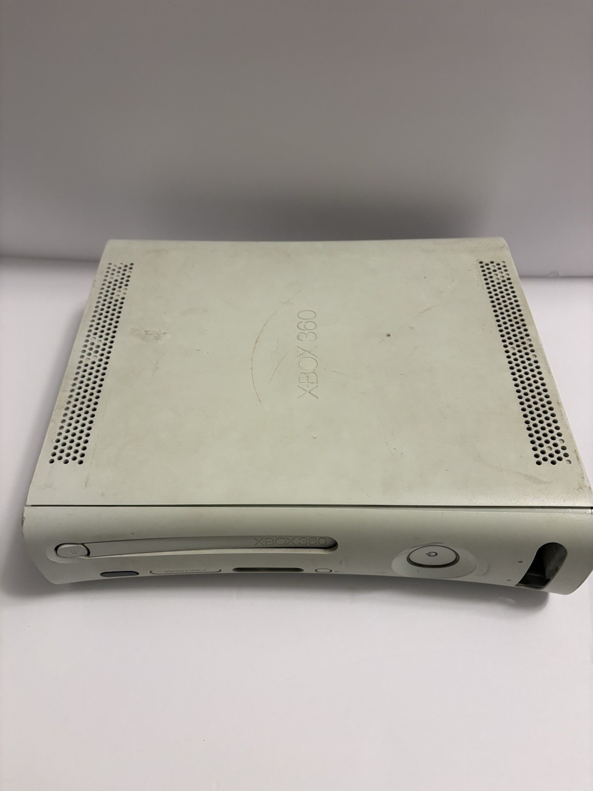 Microsoft Xbox 360 Core Model White System Console Only For PARTS REPAIR Only