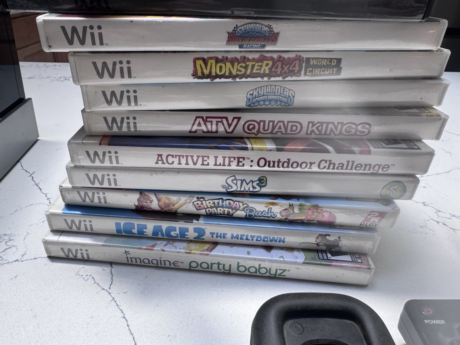 Nintendo Wii RVL-001 – Game Bundle Tested 11 Games