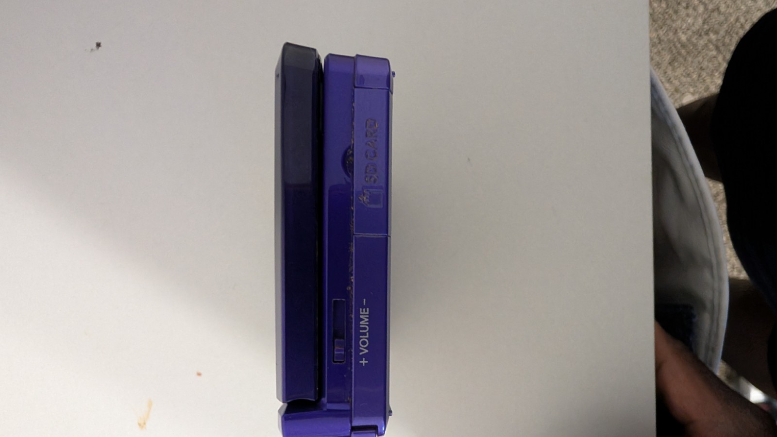 Nintendo 3DS Purple Console Bundle W/ Case Charger 10+ Games Several Styluses