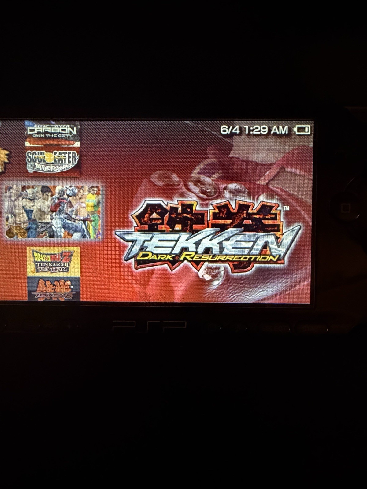 Sony PSP 3001 Portable Handheld Console System Black (games Included)