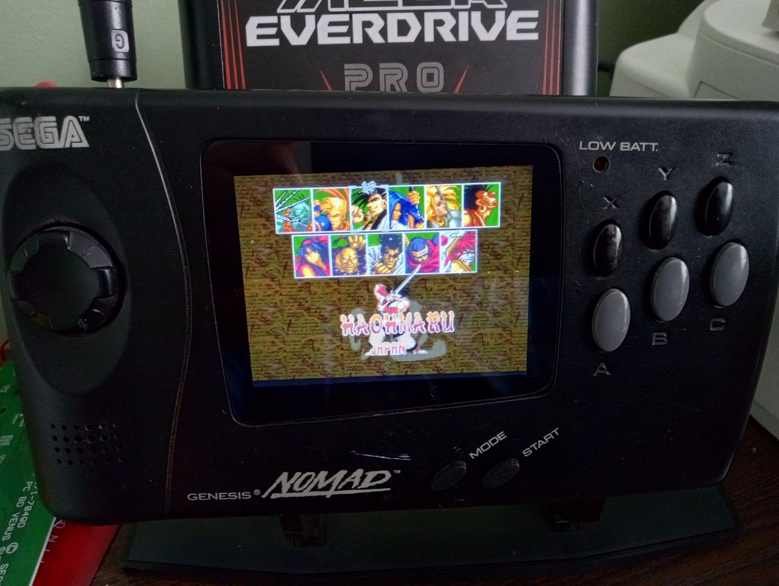 Sega Nomad RGBDRV Rare Ultimate MOD, Recap, SMS , Saga Cd, free region,emp Mode
