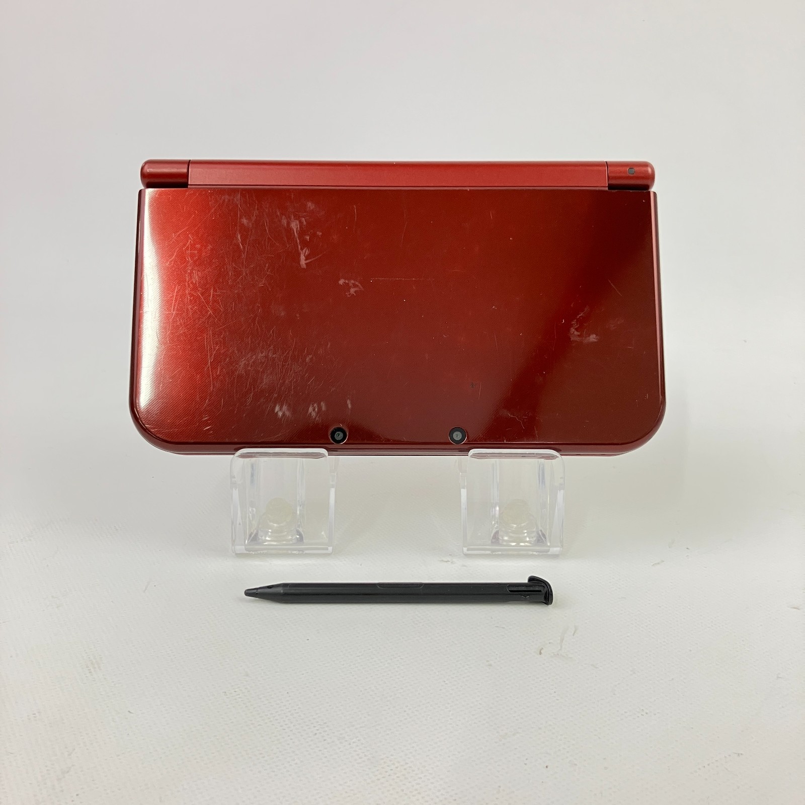 Nintendo new 3DS LL XL Metallic Red Console Rank A Region Japanese Only 43